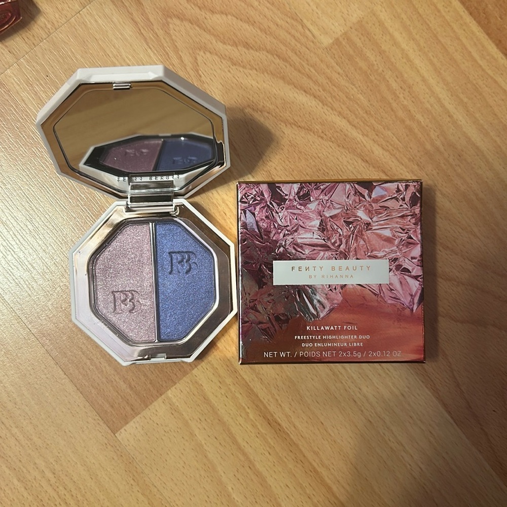 Brand new fenty beauty killawatt foil freestyle highlighter duos - Picture 1 of 3